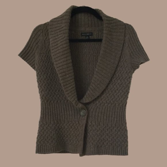 Willi Smith Sweaters - DONATED  Willi Smith Acrylic/Alpaca Blend Olive Sweater S